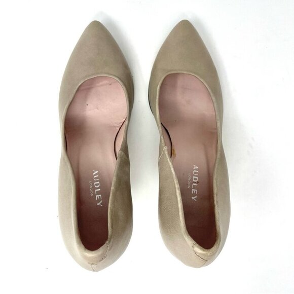 Buy high heels ▷ Kamelia. Audley Online Shoe Store – AUDLEY  AUDLEY London Tan Leather Court Shoes Size 38